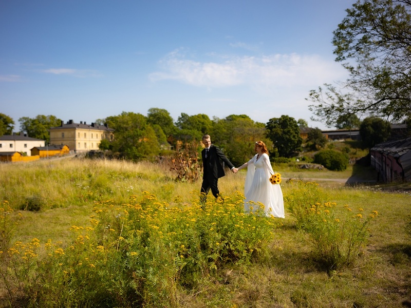 Hääkuvaus Suomenlinna